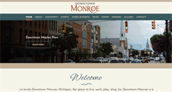 Desktop Screenshot of downtownmonroemi.com