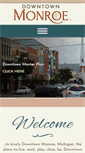 Mobile Screenshot of downtownmonroemi.com